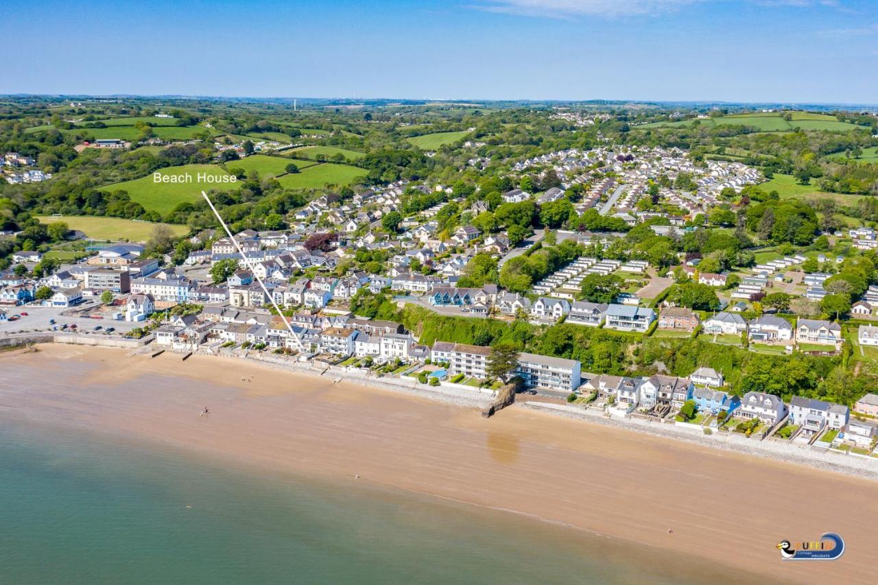 Kilmore - Beach Front House, Direct Beach Access, Spectacular Sea Views Saundersfoot Exterior foto